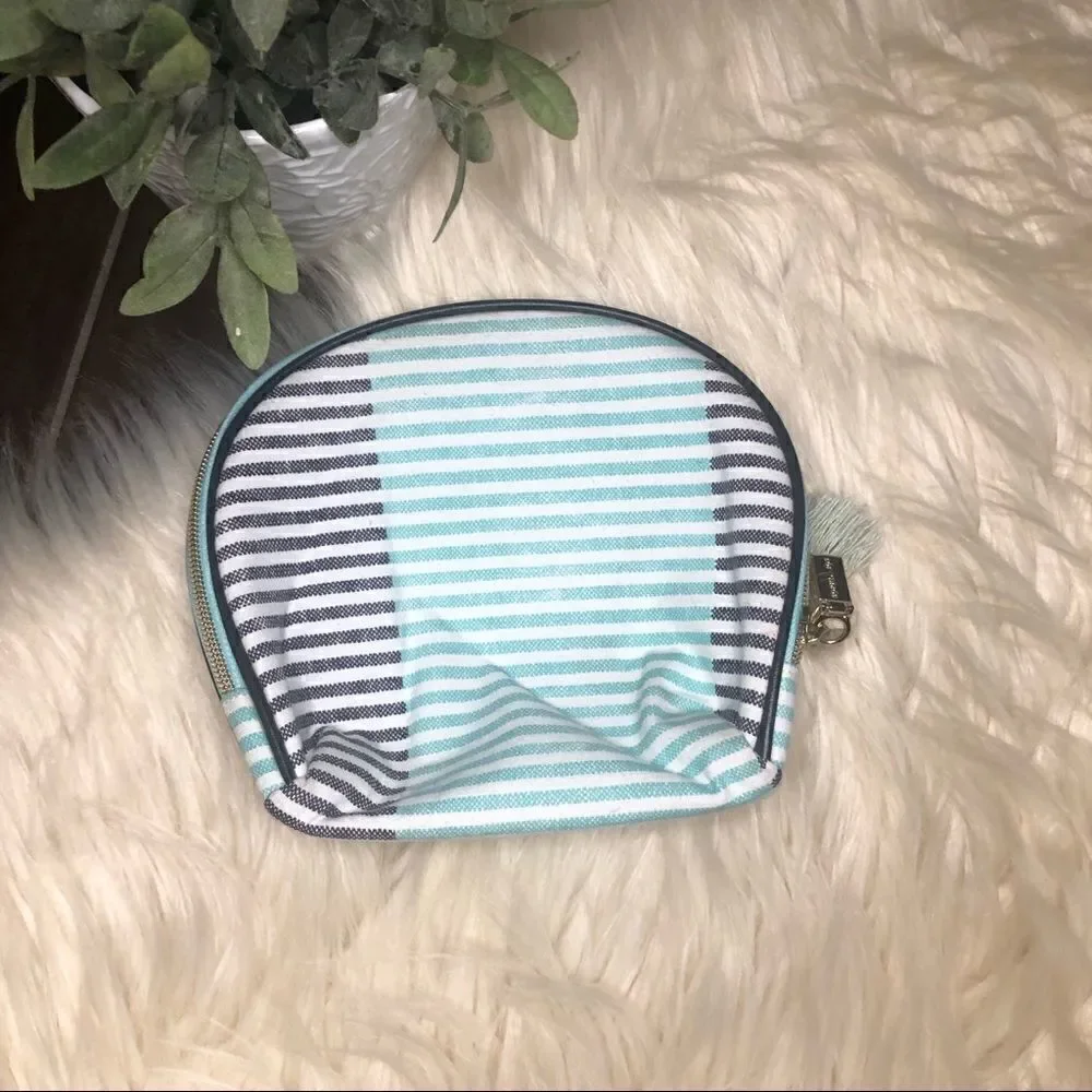 Sophia Joy striped valet cosmetic bag - Picture 2 of 4